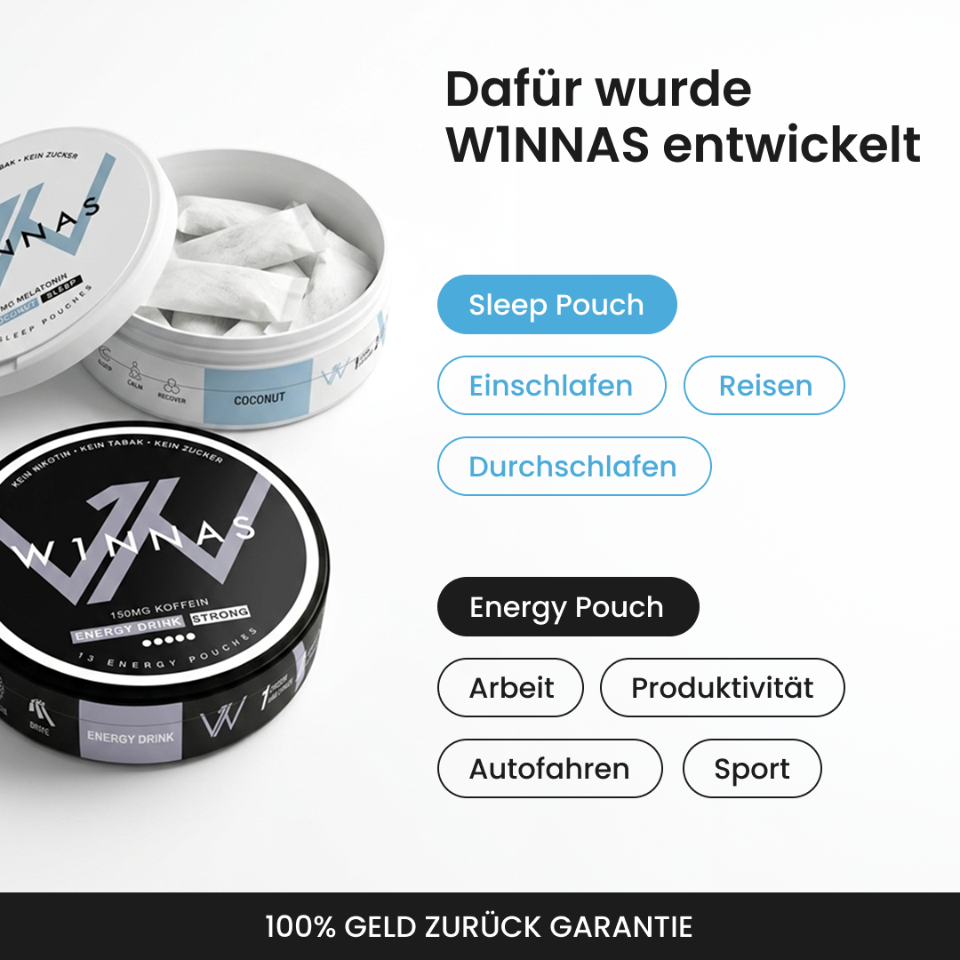 Mix & Match | Energy + Sleep Pouches | 6-delige bundel