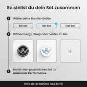 Mix & Match | Energy + Sleep Pouches | 6-delige bundel